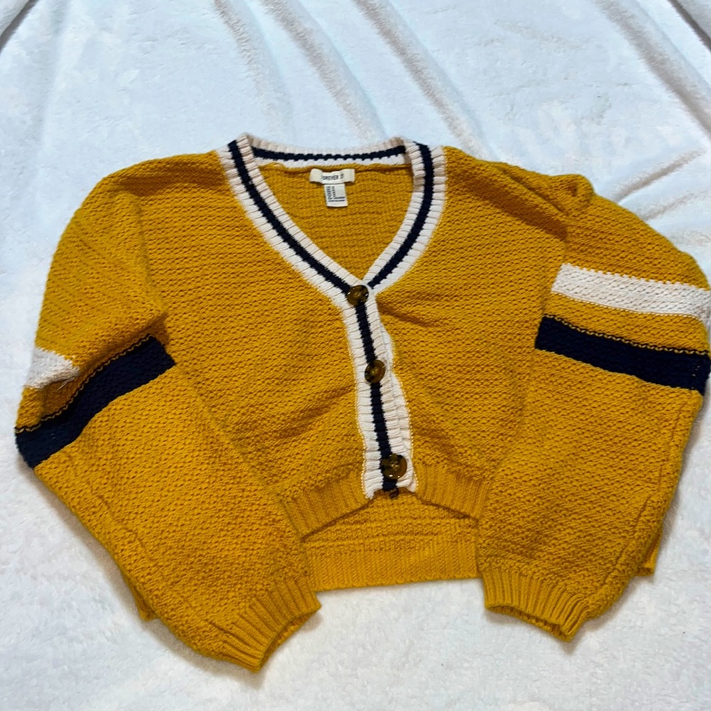 Women’s Yellow Forever 21 Sweater